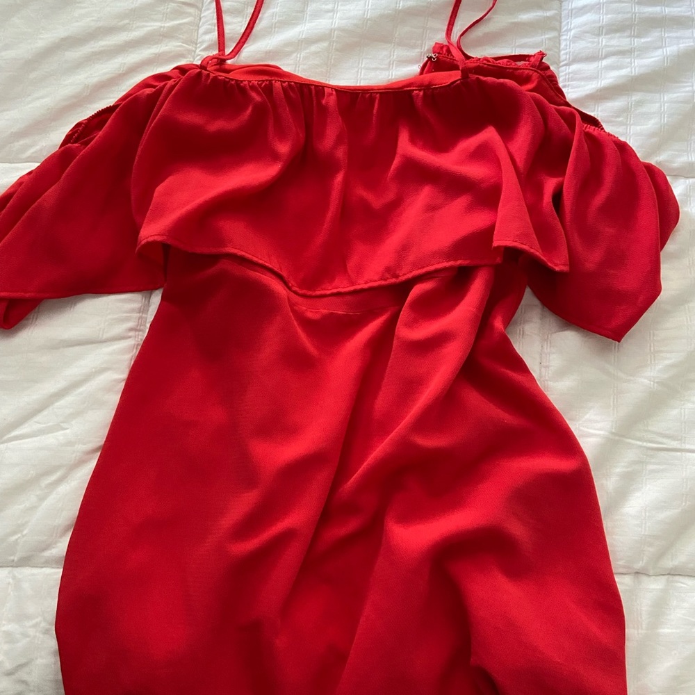 Red dress